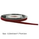 thumbnail image 2 of Cinta de Terciopelo Borgoña – 5 Yardas de Cinta de Raso de Poliéster con Flocado, para Envolver Regalos Navideños y Hacer Lazos DIY, Decoración de Mesas de Fiesta y Manualidades Florales, 2 of 6
