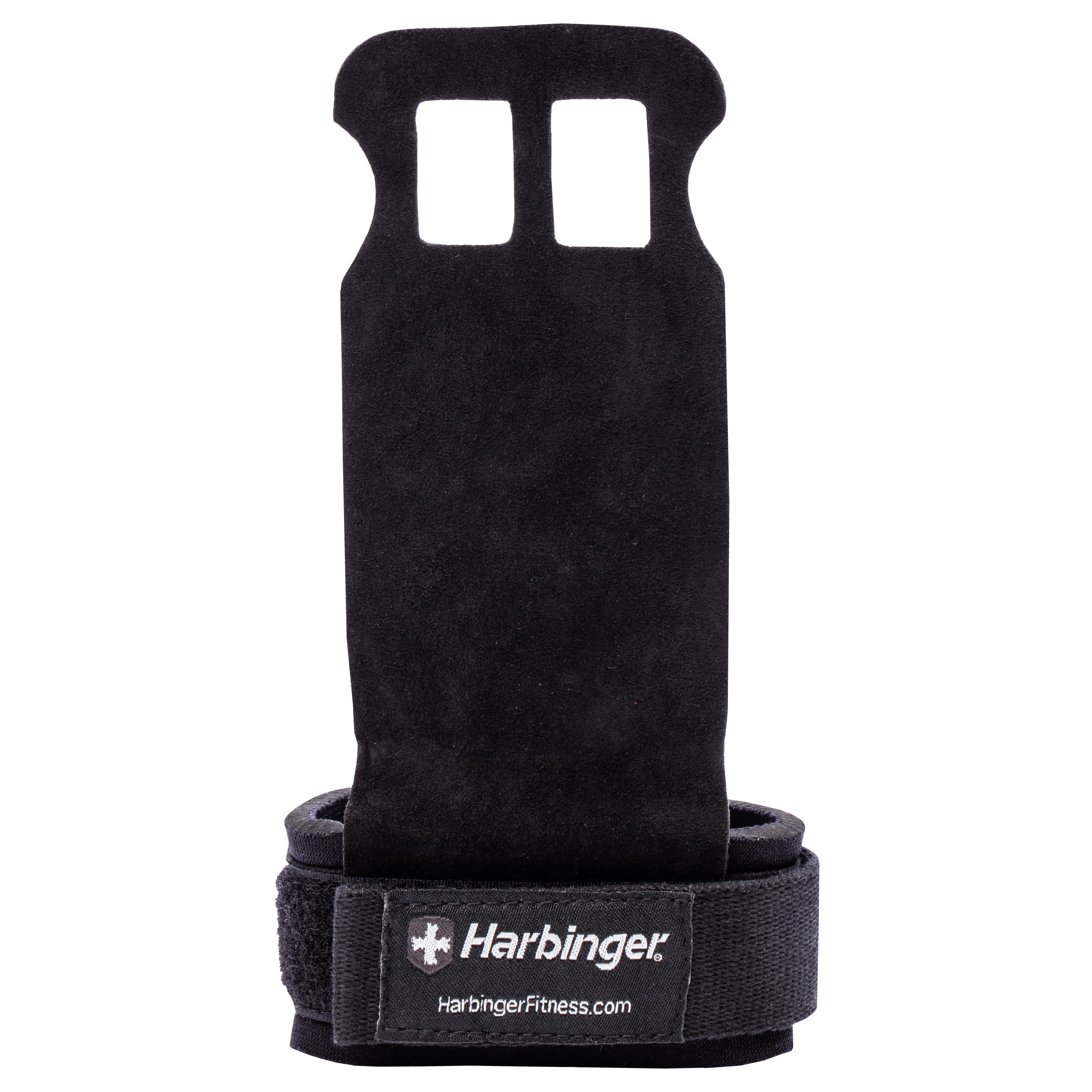 Harbinger Leather Palm Grips for Weight Lifting Hand Protection, Large