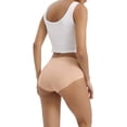 thumbnail image 4 of INNERSY No Show Underwear for Women Seamless Hipster Soft No Panty Line 3-Pack(XL,Soft Shades), 4 of 8