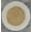 Beige with White/2, variant on Blue Shade Multi Cotton Area Rugs, Home Décor Rug Size - 5 x 7 Feet Oval (150 cm x 210 cm)