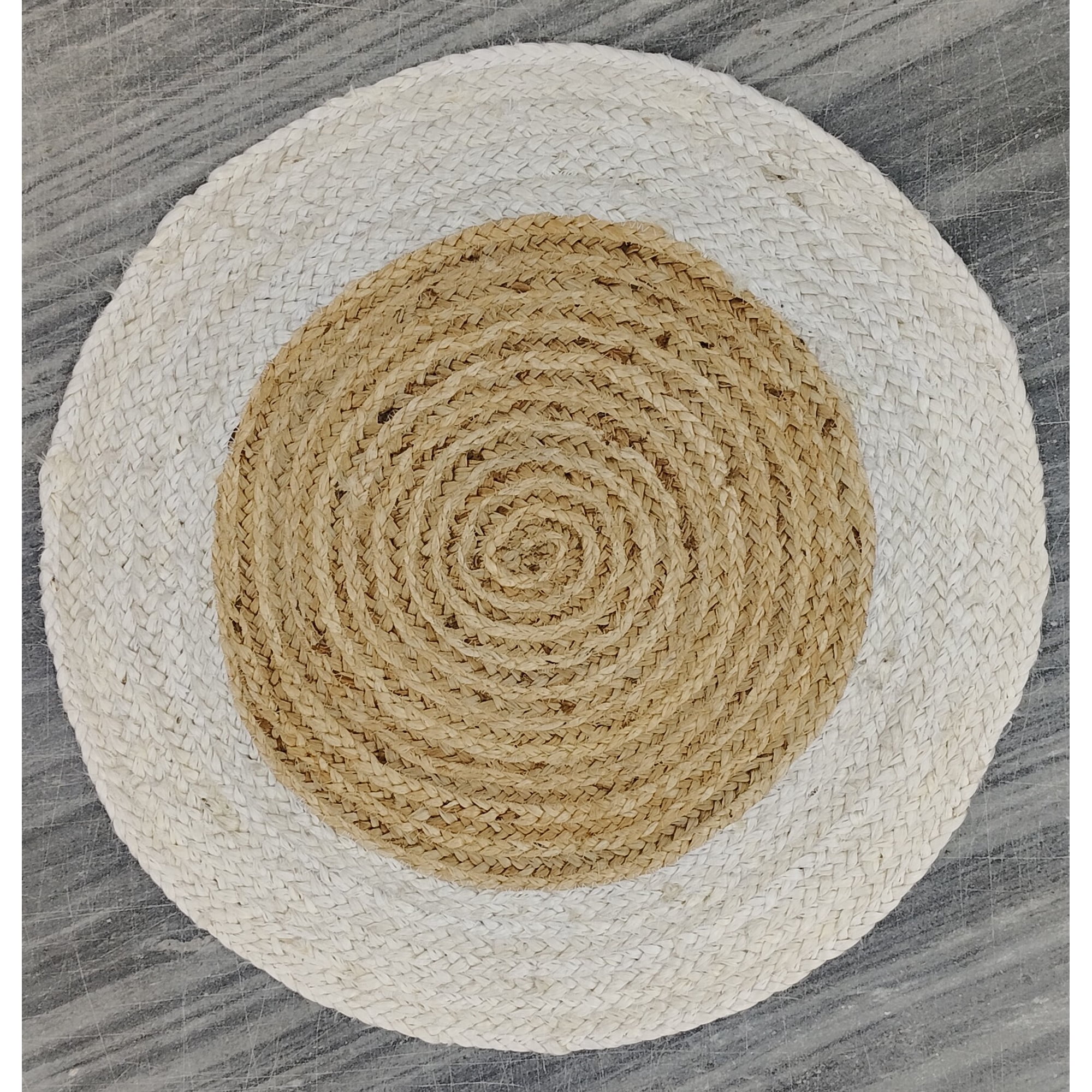 Handwoven Natural Jute Area Rug – Eco-Friendly, Durable & Stylish Floor Décor Rug, Rural Rugs Size - 4 x 5 Feet (120 cm x 150 cm)