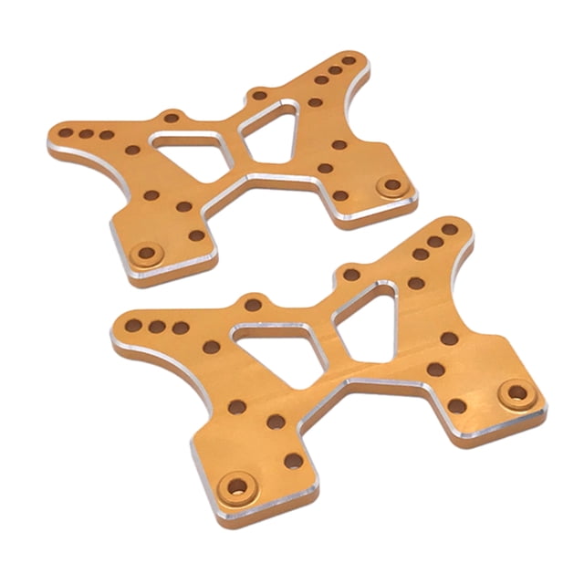 Soporte Amortiguador Bewildely Aleación de Aluminio para 1/10 JLB J3 RC Naranja