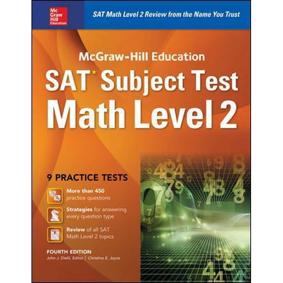 Pre-Owned Mcgraw-Hill Education SAT Subject Test Math Level 2