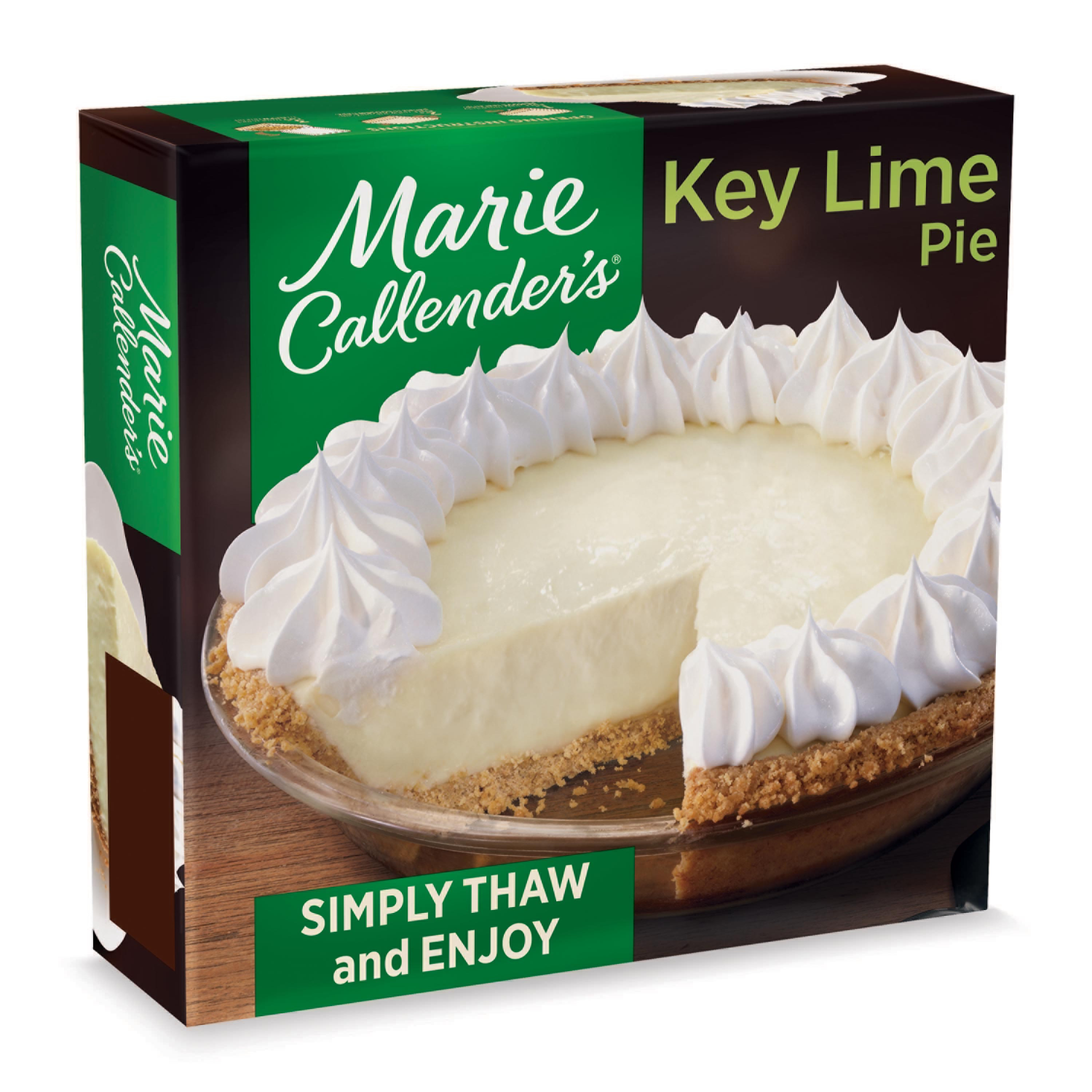 Marie Callender s Key Lime Pie Frozen Dessert 30 4 Ounce Walmart 