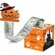 thumbnail image 1 of Hucha para Decoración de Fiesta de Halloween | Caja de Regalo Sorpresa con 40 Bolsitas Transparentes y Pegatinas para Asas de Tarta | Regalo Único de Halloween para Cumpleaños, Graduación y Familia, 1 of 6