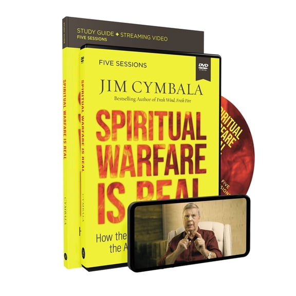 Spiritual Warfare Is Real Study Guide with DVD: How the Power of Jesus Defeats the Attacks of Our Enemy, (Paperback)