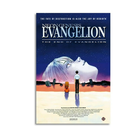 Neon Genesis Evangelion Poster Wall Art Decoration Painting Living Room Hanging Painting Youth Versatile Festival Gift Bedroom Decoration Fashion Poster