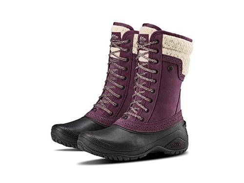 almond toe lace up boots