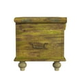 thumbnail image 3 of Butler Specialty Artifacts Mesa Carved Wood Trunk Coffee Table, 3 of 5
