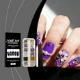 thumbnail image 6 of Nail Art Decoration Kit 6 Shapes Rhinestones Pearls Caviar Beads Tweezers Wax Pencil Diy Manicure Set, 6 of 9