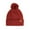 Red, variant on ZQUUVOU Women Winter Pompom Beanie Hat with Warm Lined Cable Pom Pom Beanie Hat Skull Cap Beige