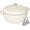 Cream White, variant on 6QT Enameled Cast Iron Dutch Oven with Lid, Versatile Heavy-Duty Cookware Pot for Baking Bread, Braising, Soups & Stews, Oven & Stovetop Safe with Heat Resistant Gloves(Cream White)