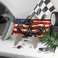 thumbnail image 3 of 1 Pcs 2D Flat License Plate Covers & Frames, American Flag For Decorative Front, Waterproof For Decoration Aluminum License Plate Covers & Frames Cover For Men Women, 12" X 6", 3 of 6