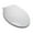 Ivory, variant on GSI Homestyles HO2635373 Fawn Beige Elongated Polypropylene (PP) Plastic 18.5 inches, Slow Close Toilet Seat