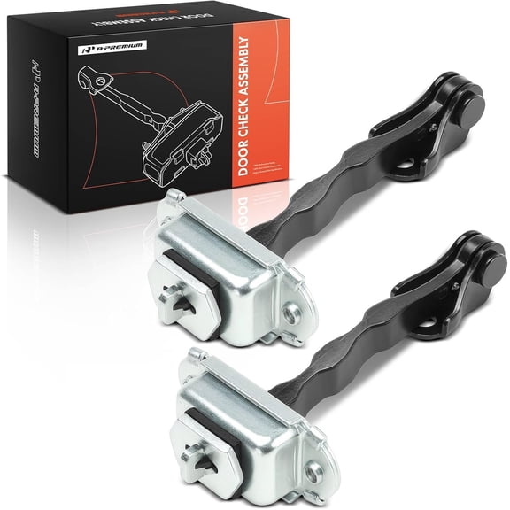A-Premium 2PCS Front Left and Right Door Check Strap Stopper Compatible with Nissan 350Z 2003 & Infiniti G35 2003-2007