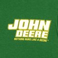 thumbnail image 6 of John Deere Little Boys' Fleece Zip-Up Hoodie Green Cream, 6 of 6