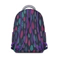 thumbnail image 3 of Bohemian Backpack for College Students - Vintage Tribal Pattern, 17" Laptop Sleeve, Durable Oxford Fabric | Spacious Campus Daypack for Books, Notebooks & Essentials, Water-Resistant for Commuters, 3 of 6