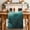 Green, variant on Gray Ombre Clouds Table Runner 70 Inches, Modern Abstract Art Gradient Cloud Bed Runner Dresser Scarves Tabletop for Indoor Outdoor Parties/Ceremony/Banquet, 13" x 70"