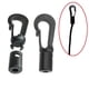 thumbnail image 2 of 4mm Shock Bungee Cord Karabiner Hook Elastic Cord Rope End Straight Bendy Shock Cord for Marine Kayak Canoe Boat Rafting, 2 of 5