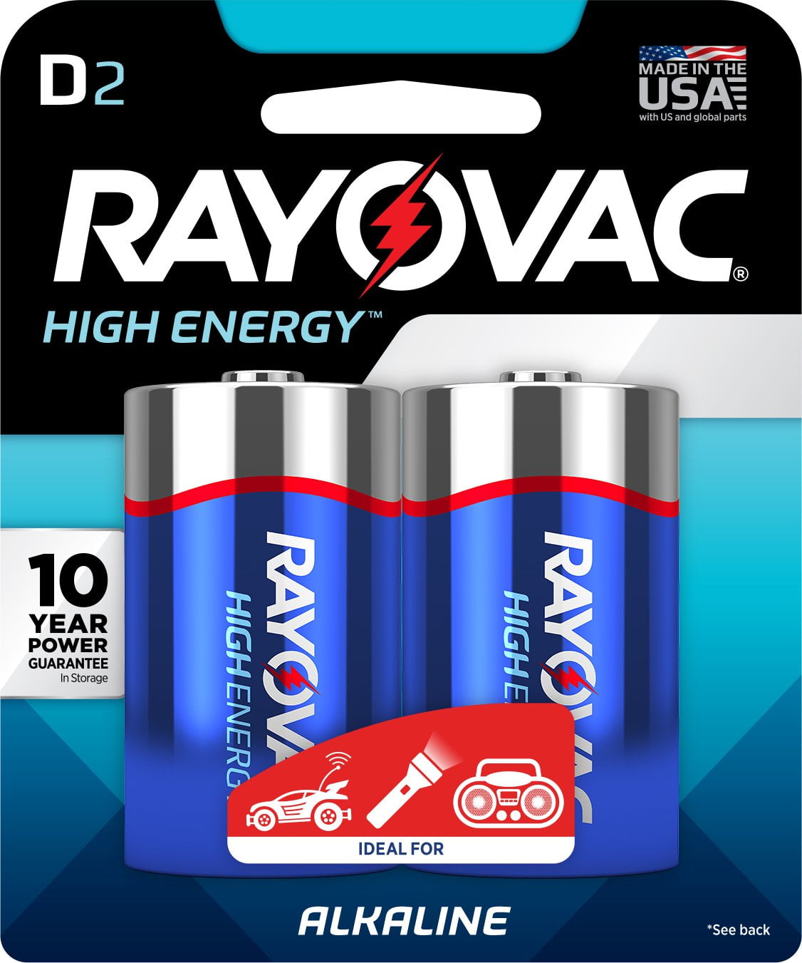 Rayovac R 813 2f Alkaline Batteries D 2 Pk Walmart Canada