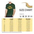 thumbnail image 5 of Pretty Sunflowers Men'S Basic Short Sleeve T-Shirt Dark Green 5x-Large, 5 of 5
