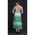 thumbnail image 3 of Bimba Robe de Plage Teinture sur Nœuds pour Femmes, Dos Nu, Col Licou, Été, Soirée, Fête - Petit, 3 of 6