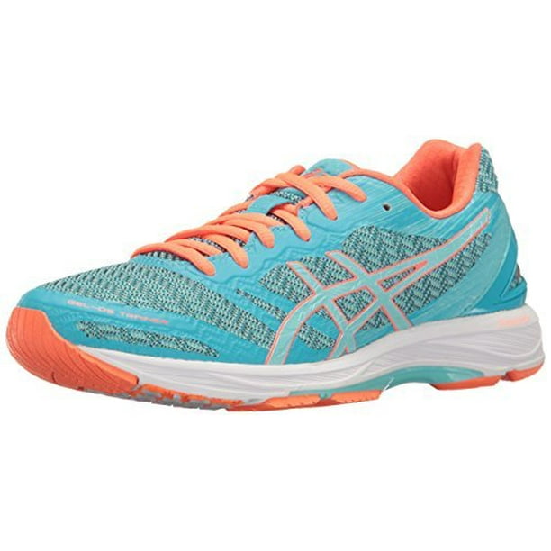 Asics Asics Women S Gel Ds Trainer 22 Running Shoe Aquarium Aqua Splash Flash Coral 8 5 M Us Walmart Com Walmart Com