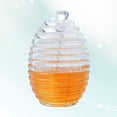 thumbnail image 1 of IFANLANDOR 1Pcs Glass Honey Jar Pot For Kitchen Use Highly Transparent Storage Dispensing Acrylic, 1 of 8