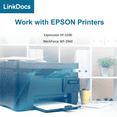 thumbnail image 3 of LinkDocs 222 Ink Cartridge Replacement for Epson 222 Ink Cartridges 222XL for Expression Home XP-5200 Workforce WF-2960 Printer ink (Black, Cyan, Magenta, Yellow, 5 Pack), 3 of 7