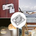 thumbnail image 4 of 4pcs M6 304 Stainless Steel Oblong Pad Eye Plate,marine Hardware Staple Hook Loop, 4 of 5