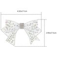 thumbnail image 2 of EeaseCA Rhinestone Inlaid Gauze Bow Shoe Decoration for Wedding Shoe Bridal Shoe, 2 of 7