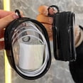 thumbnail image 6 of 1Pcs  Round Headset Data Cable Portable Multifunctional Storage Bag Protective Cover Data Cable Storage Box Organizer Box WHITE, 6 of 8