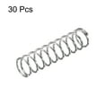 thumbnail image 2 of 8mmx0.8mmx30mm 304 Stainless Steel Compression Spring 11.8N Load Capacity, 30pcs, 2 of 5