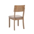 thumbnail image 6 of Linon Jordan Wood Set of Two Dining Chairs in Washed Gray, 6 of 18