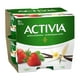 Activia Yogourt probiotique, 4x vanille, 4x fraise, (emballage de 8) 8x100g yogourt – image 1 sur 5