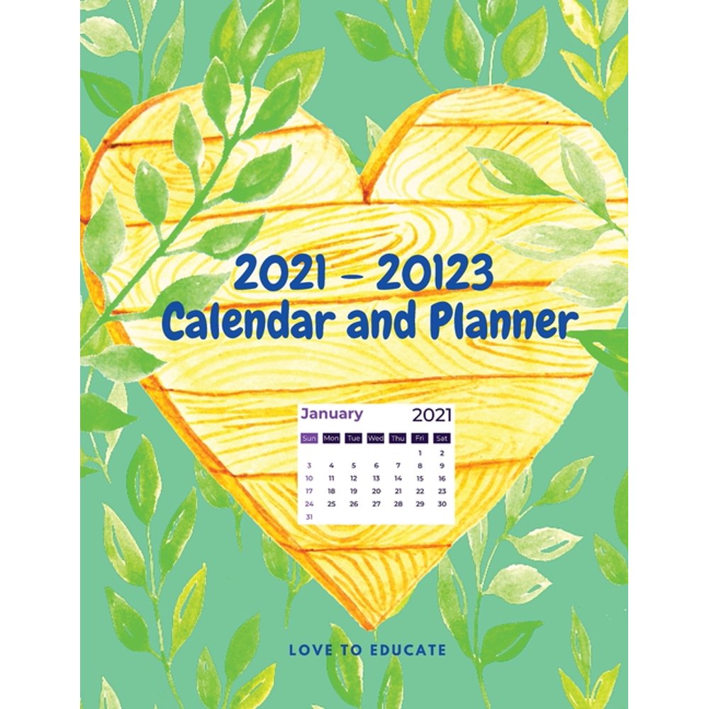 Calendar Books 2023 2021 20123 Calendar and Planner Weekly and Monthly Planner 2021 2023 with Notes Agenda
