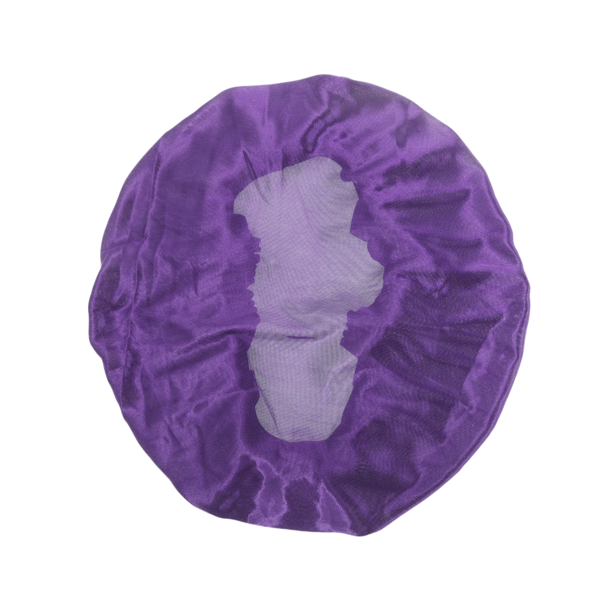 Unique Bargains Women Durable  Shower Cap for Hotel Travel 2pcs Purple
