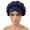 Navy, variant on DailyChi Milk Silk Chunky Braided Turban Hat for Women - African Boho Style, Silky Stretch Head Wrap, Hair Cover for Daily & Chemo Headwear, Pink, Under $4