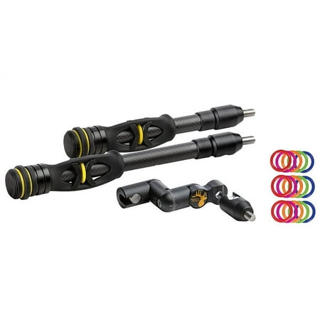 Trophy Ridge Hitman Bow Stabilizer Kit Includes one 8 and one 6 Stabilizer