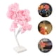 thumbnail image 5 of Lámpara de mesa LED con diseño de rosas, moderna, para escritorio, decoración de mesita de noche (sin pilas)., 5 of 6