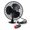 Black, variant on 4-Inch Car Fan Single Head Strong Wind Energy Saving Dashboard USB Air Cooling Fan for Car-Black
