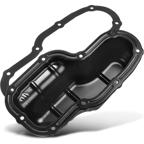A-Premium Lower Engine Oil Pan Sump with Drain Plug & Gasket Compatible with Nissan NV1500 2013-2017, NV2500/3500 2012-2018, Pathfinder 2005-2012, Xterra 2005-2015, Frontier 2005-2019, V6 4.0L