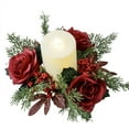 thumbnail image 4 of Elegant Red Berry Candle Ring for Christmas Table Decor - Festive Centerpiece for Candles and Aromatherapy Displays During Holiday Gatherings, 4 of 7