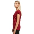 thumbnail image 5 of Build Your Brand Womens Extended Shoulder T-Shirt, 5 of 5