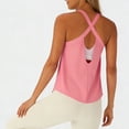 thumbnail image 2 of Babysbule Women's Crisscross Open Back Workout Tank Top Sleeveless Yoga Running Athletic Top with Cutout Back for Gym Daily Wear, 2 of 6