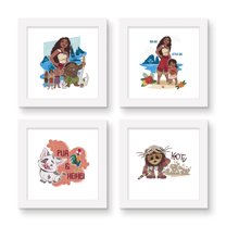 Gallery Pops Disney Moana 2 - Land and Sea Wall Art Bundle (4-Pack)