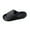 Black, variant on Pisexur Shoes for Women and Men Massage Slide Sandals Soft Cushioned Anti-Slip Pool Slides Comfort Arch Support Quick Drying Shower Shoes with Drain Holes Bathroom Slides Slippers