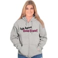 thumbnail image 3 of Fight Against Breast Cancer Awareness Womens Plus Size Graphic Zipper Hoodie Brisco Brands 3X, 3 of 5