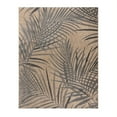 thumbnail image 3 of Gertmenian Paseo Paume Coastal Floral Chestnut and Black Outdoor Area Rug, 8x10, 3 of 8