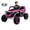 Magenta, variant on HappyToysWorld12V Kids Ride on Truck, Remote Control Electric Car with Front/Rear Shock Suspension, LED Lights & Music Player, 3-6 Years Old Toy Vehicle